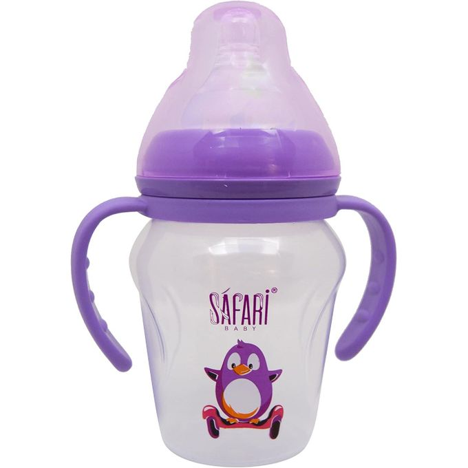 سفاري ببرونه باليد عنق عريض 180مل بنفسجي