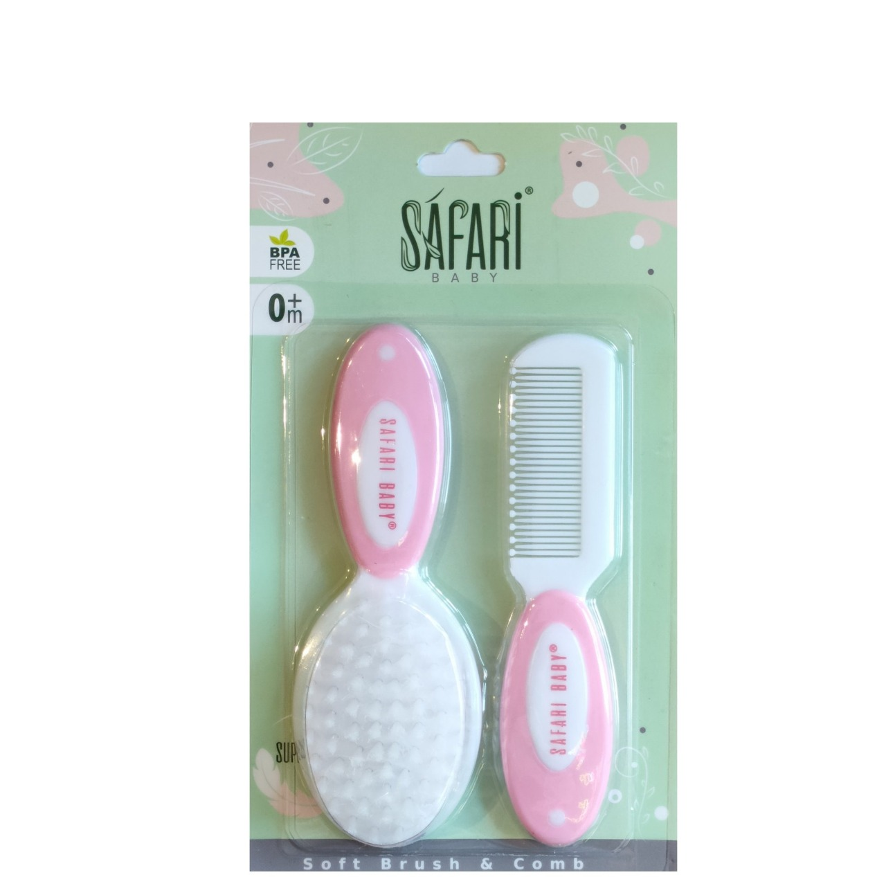 سفاري طقم فرشه ومشط بينك