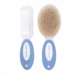 ⁦سفاري طقم فرشاة و مشط شعر ناعم سفارى ازرق⁩ - الصورة ⁦2⁩