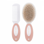 ⁦سفاري طقم فرشاة و مشط شعر ناعم سفارى بينك⁩ - الصورة ⁦2⁩