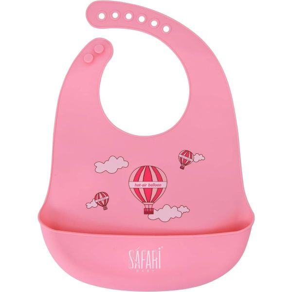 سفاري بافتة سيليكون بجراب بينك