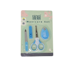 سفاري طقم العناية بالاظافر 4 قطع ازرق