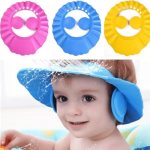 ⁦شاور كاب للأطفال قابل للتعديل مناسب لغسل الشعر وحماية الوجه و الاذن بينك⁩ - الصورة ⁦2⁩