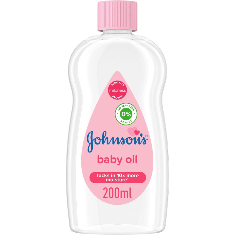 جونسون زيت للأطفال بينك 200 مل