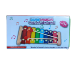 ⁦لعبة تعليمية خشبية للأطفال اوكتاف نوك اون ذا بيانو بيت اكسيليفون⁩ - الصورة ⁦2⁩